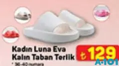 JUNO KADIN LUNA EVA KALIN TABAN TERLİK